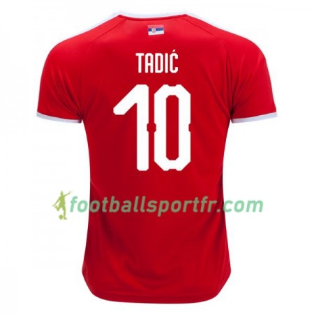 Tenue Serbie Tadic 10 Domicile Coupe du monde 2018 Maillot de Foot